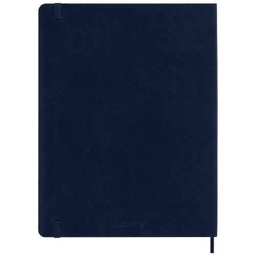 Moleskine Softcover Kalender XL in Dunkelblau, individuell gestaltbar mit Logo bei Signalshop.de, Werbeartikel.