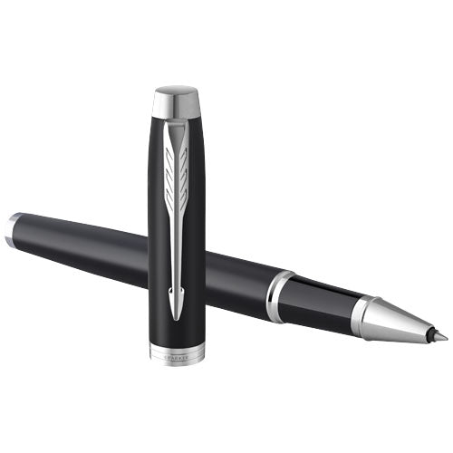 Parker IM Tintenroller, schwarz, individuell mit Logo gestaltbar, bei Signalshop.de Werbeartikel, Werbegeschenke.