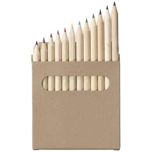 Artemaa Buntstift Malset, 12-teilig, in Pappbox, individuell gestaltbar, Werbeartikel von Signalshop.de