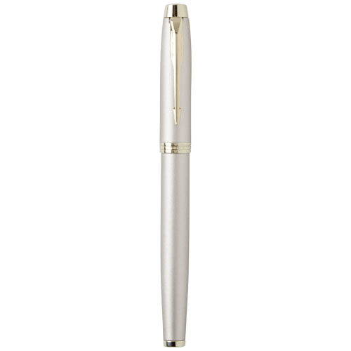 Parker IM Tintenroller, silber, individuell mit Logo bedruckbar, Signalshop.de Werbeartikel, Werbegeschenke, Werbemittel, Giveaway.