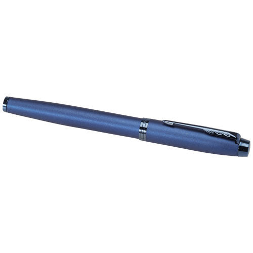 Parker IM Tintenroller in Blau, individuell gestaltbar, erhältlich bei Signalshop.de; Werbeartikel, Werbegeschenke, Werbemittel, Giveaway.