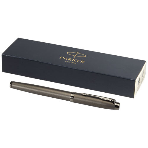 Parker IM Tintenroller, schwarz, individuell gestaltbar, mit Box, von Signalshop.de, Werbeartikel, Giveaway.