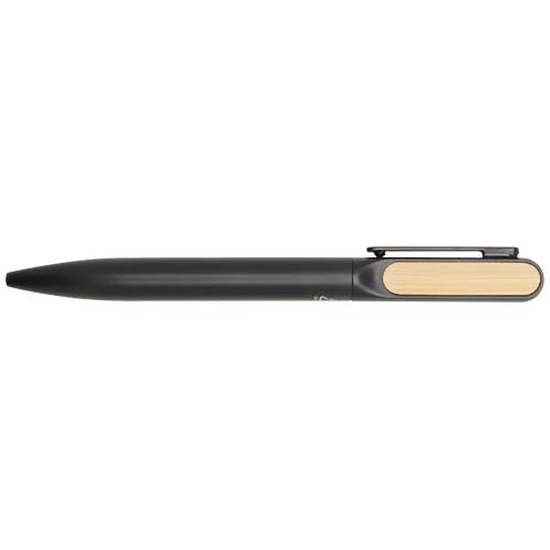 Kugelschreiber aus Laura A5 Set, schwarz, individuell gestaltbar, Signalshop.de Werbeartikel Giveaway.