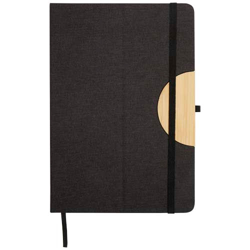 Laura A5 Hardcover Notizbuch mit Kugelschreiber, individuell gestaltbar, Werbeartikel bei Signalshop.de