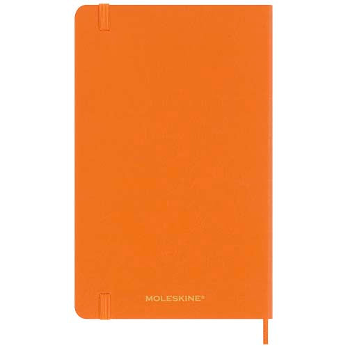 Moleskine Notizbuch vegan, orange Softcover, individuell mit Logo, Signalshop.de Werbeartikel, Werbegeschenke.
