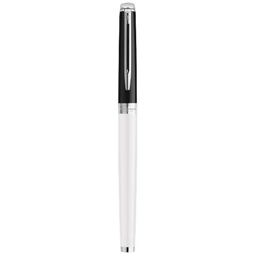 Waterman Hemisphere Füllfederhalter in Schwarz-Weiß, individuell bedruckbar, Signalshop.de Werbeartikel