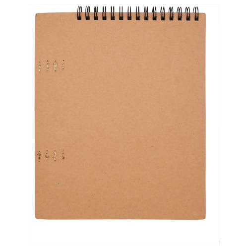 Doodle A5 Softcover Spiralnotizbuch mit Farbstiftset, individuell gestaltbar, Werbeartikel von Signalshop.de