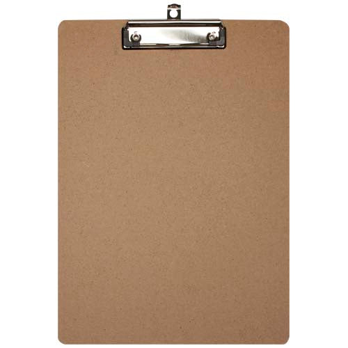 Platu Klemmbrett aus MDF von Signalshop.de, ideal für Notizen, individuell bedruckbar, Werbeartikel, Werbegeschenke.