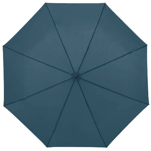 Ida 21,5" Kompaktregenschirm in Blau, individuell bedruckbar, Signalshop.de Werbeartikel, Werbegeschenke.