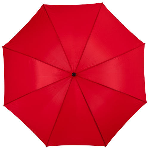 Roter Zeke 30" Golfschirm von Signalshop.de, individuell bedruckbar, ideal als Werbeartikel oder Giveaway.