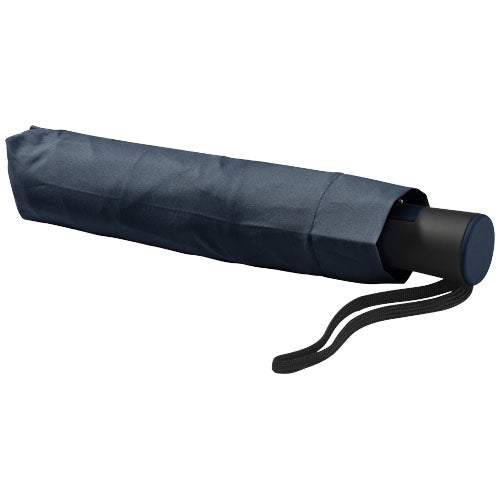 Dunkelblauer Wali 21" Automatik Kompaktregenschirm von Signalshop.de, individuell gestaltbar mit Logo, ideal als Werbeartikel, Werbegeschenk, Werbemittel oder Giveaway.
