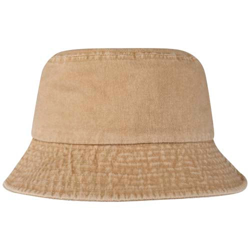 Mitica Sonnenhut aus recyceltem Material, beige, individuell bedruckbar, erhältlich bei Signalshop.de, Werbeartikel.