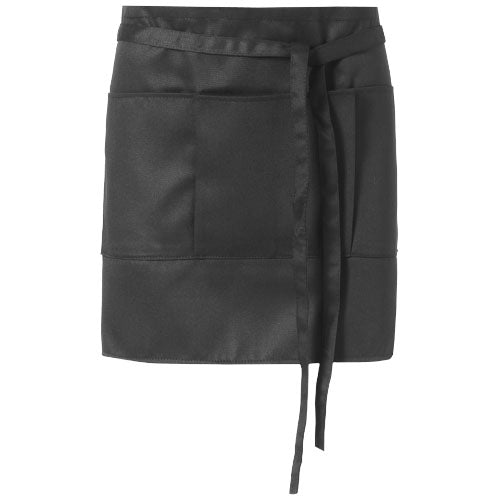 Schwarze Lega Schürze 240 g/m², individuell gestaltbar, Signalshop.de Werbeartikel und Giveaways.