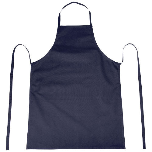 Reeva 180 g/m² Schürze aus Baumwolle in Blau, individuell mit Logo bedruckbar bei Signalshop.de, Werbeartikel.