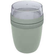 Grner Mepal Ellipse Lunchpot aus Kunststoff, individuell bedruckbar, von Signalshop.de als Werbegeschenk.