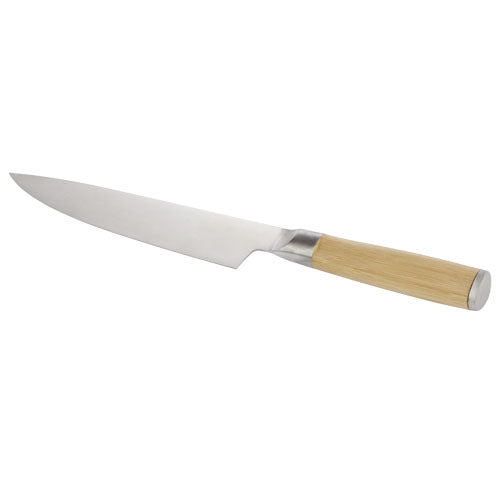 Cocin Küchenmesser mit Holzgriff und Edelstahlklinge, individuell bedruckbar, Signalshop.de Werbeartikel