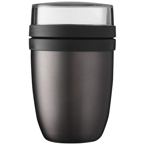 Mepal Ellipse Thermo-Lunchpot, grau, Edelstahl, individuell bedruckbar, Signalshop.de Werbeartikel, Giveaway.