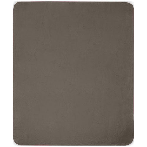 Willow GRS RPET Polar Fleece Decke in Braun von Signalshop.de, individuell mit Logo bedruckbar, ideal als Werbeartikel.