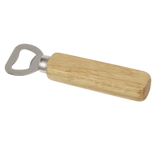 Brama Holz Flaschenöffner mit metallischem Kopf, individuell gestaltbar, Signalshop.de Werbeartikel