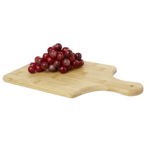 Quimet Schneidebrett aus Bambus mit Trauben, individuell gestaltbar, ideal für Werbeartikel bei Signalshop.de.
