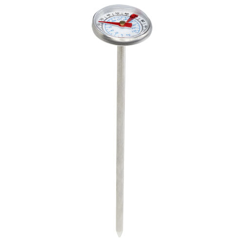 Met Grill-Thermometer aus Edelstahl, individuell mit Logo bedruckbar, ideal als Werbeartikel bei Signalshop.de.