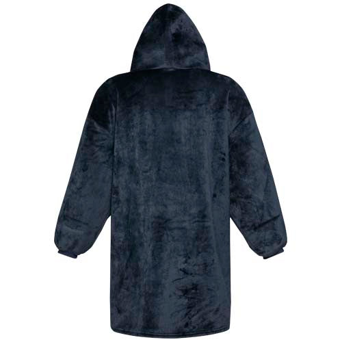 Denali GRS Hoodie-Decke in Dunkelblau, nachhaltig recycelt, individuell mit Logo bedruckbar bei Signalshop.de. Werbeartikel, Werbegeschenke, Werbemittel, Giveaway.
