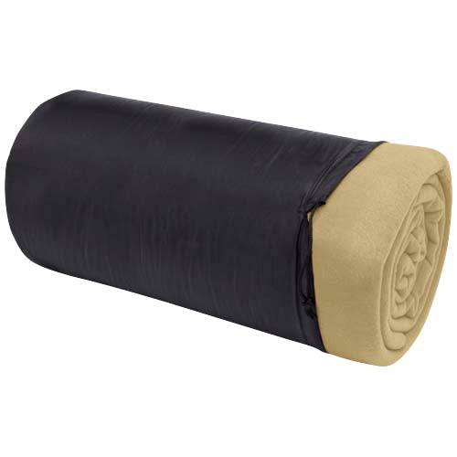 Kariertes Fleece-Picknickdecke 220x250 cm von Signalshop.de, individuell gestaltbar, ideal als Werbeartikel.