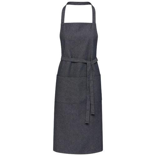 Nima 320g/m2 Aware™ Denim-Schürze, recyceltes Material, individuell bedruckbar, Signalshop.de Werbeartikel.