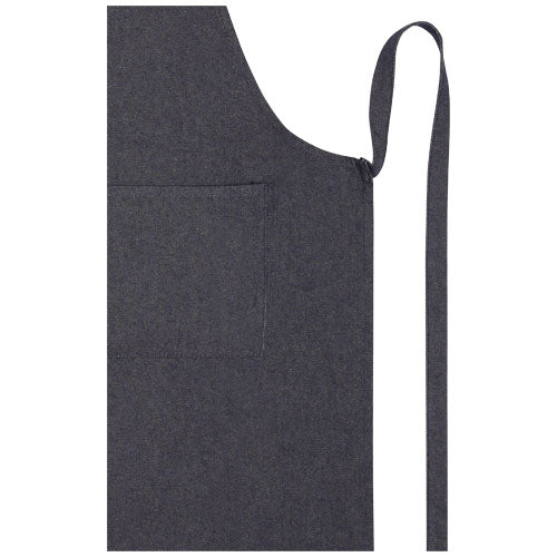 Nima 320g/m2 Aware™ Denim-Schürze aus recyceltem Material, individuell gestaltbar, Signalshop.de Werbeartikel.