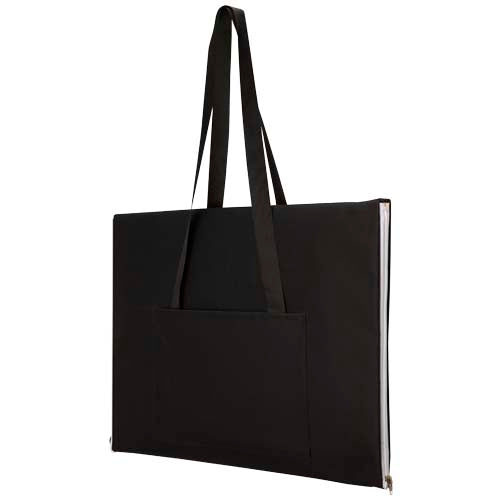 Laytote Picknickdecke in Schwarz, faltbar, individuell bedruckbar, ideal für Outdoor, Signalshop.de Werbeartikel.