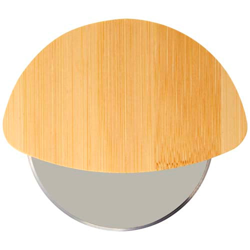 Navajo Pizzaschneider mit Holzelement, individuell gestaltbar, Signalshop.de Werbeartikel, Küche, Giveaway.