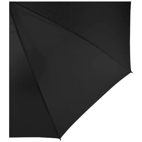 Schwarzer Ibi 27" Regenschirm von Signalshop.de, individuell bedruckbar, ideal als Werbeartikel, Werbegeschenk.
