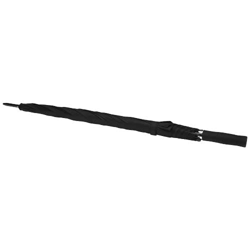 Schwarzer Ibi 27" Regenschirm, individuell mit Logo bedruckbar, von Signalshop.de; ideal als Werbeartikel, Werbegeschenk, Werbemittel, Giveaway.