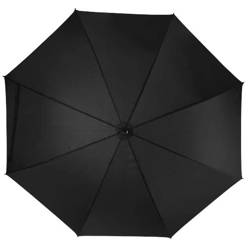 Schwarzer Ibi 27" Regenschirm von Signalshop.de, individuell bedruckbar, ideal als Werbeartikel, Werbegeschenke, Werbemittel, Giveaway.