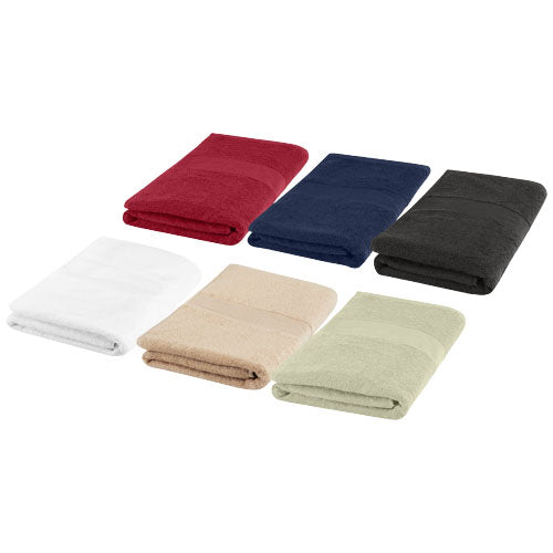 Amelia Handtuch 70x140 cm in diversen Farben aus Baumwolle, Ökotex zertifiziert, individuell bedruckbar bei Signalshop.de, ideal als Werbeartikel, Werbegeschenke, Werbemittel, Giveaway.