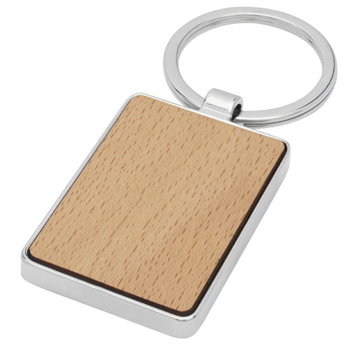 Rechteckiger Buchenholz-Schl5ccsselanh28nger von Signalshop.de, individuell gestaltbar, ideal als Werbeartikel, Werbegeschenke, Werbemittel, Giveaway.