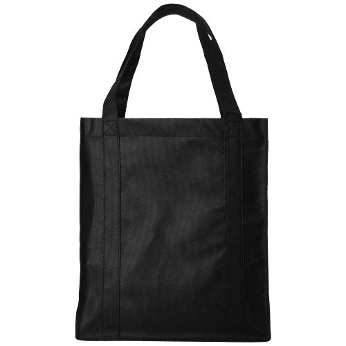 Liberty Non Woven Tragetasche in Schwarz, individuell bedruckbar, ideal als Werbeartikel von Signalshop.de.