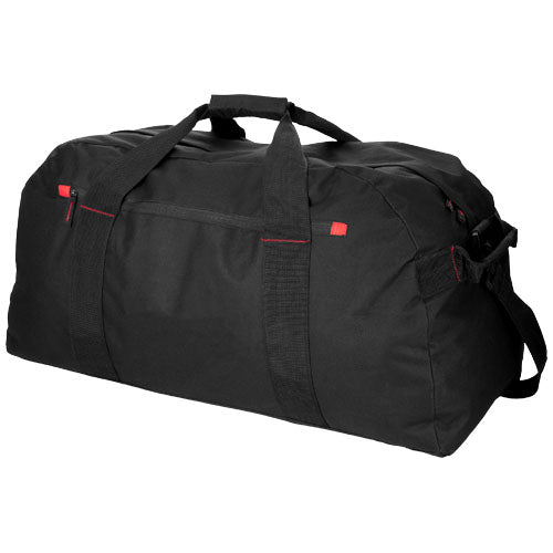 Schwarze Vancouver Reisetasche 75L, individuell bedruckbar, erhältlich auf Signalshop.de, ideal als Werbeartikel.