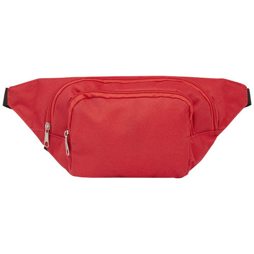 Rote Gürteltasche aus Stoff, individuell mit Logo bedruckbar, ideal als Werbeartikel von Signalshop.de