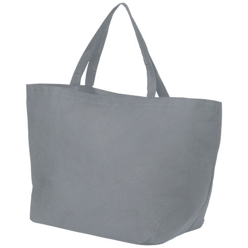 Graue Maryville Non Woven Einkaufstasche 28L, individuell bedruckbar, erhältlich bei Signalshop.de; Werbeartikel, Werbegeschenke, Werbemittel, Giveaway.