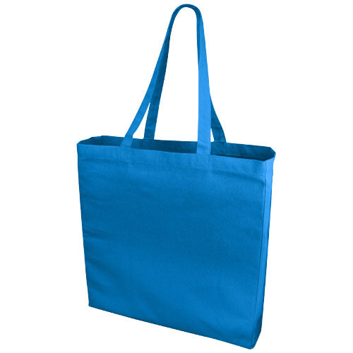 Blaue Odessa Baumwolltragetasche 13L von Signalshop.de, individuell bedruckbar, ideal als Werbemittel.