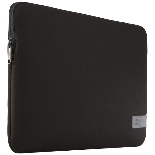 Schwarze Case Logic Reflect 14" Laptophülle aus Neopren, individuell bedruckbar bei Signalshop.de, ideal als Werbeartikel.