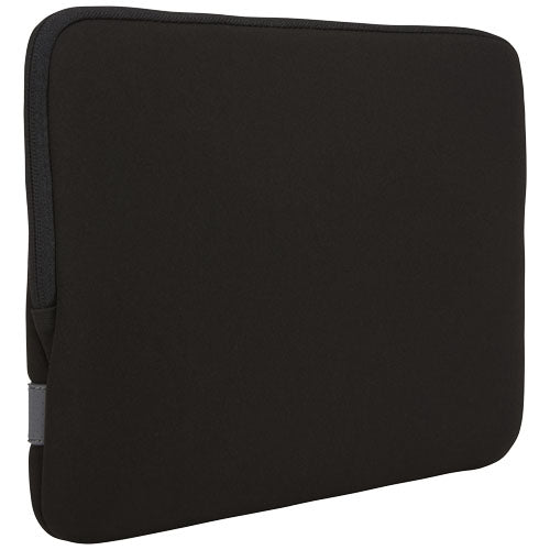 Schwarze Case Logic Reflect 14" Laptophülle aus Neopren, individuell mit Logo gestaltbar, Signalshop.de Werbeartikel.