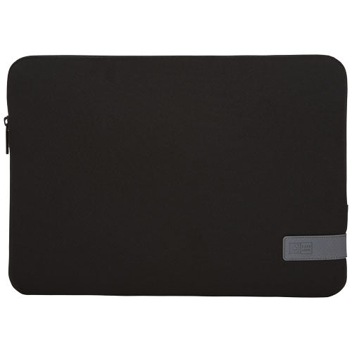Schwarze Case Logic Reflect 14" Laptophülle, individuell gestaltbar, erhältlich bei Signalshop.de; Werbeartikel, Werbegeschenke, Werbemittel, Giveaway.