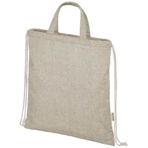 Pheebs 150 g/m² Aware™ recycelter Turnbeutel in Beige, individuell gestaltbar, bei Signalshop.de, Werbeartikel.