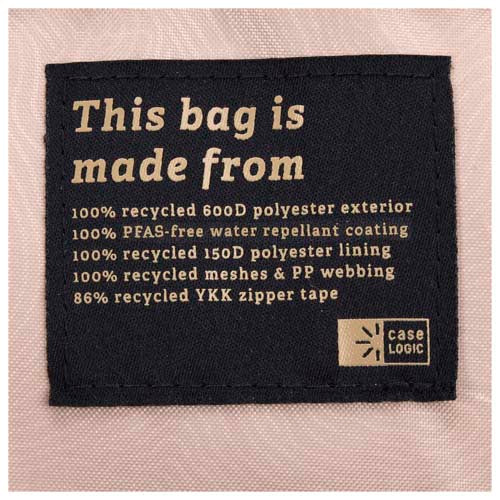 Case Logic Invigo 15,6" Rucksack aus recyceltem Polyester, nachhaltig, individuell gestaltbar, Signalshop.de Werbeartikel