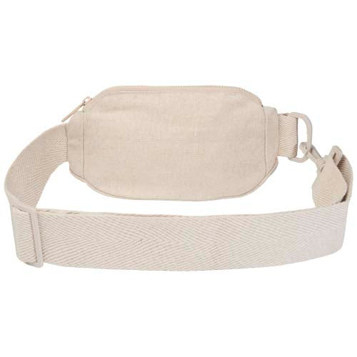 Crescent 500 g/m² Aware™ recycelte Umhängetasche in Beige, nachhaltig, individuell mit Logo bedruckbar, Signalshop.de Werbeartikel.