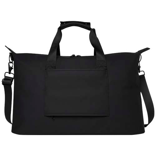 Schwarze Turner 15,6" GRS-recycelte Laptop-Reisetasche mit Logo-Option von Signalshop.de, Werbeartikel