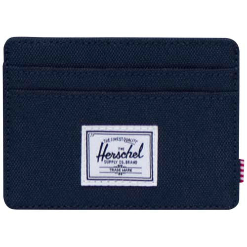 Herschel Charlie Kartenhalter aus recyceltem Material, RFID-blockierend, individuell gestaltbar, Signalshop.de Werbeartikel.