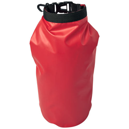 Rotes Erste-Hilfe-Set Alexander in wasserfester Tasche, individuell bedruckbar, von Signalshop.de, ideal für Outdoor.